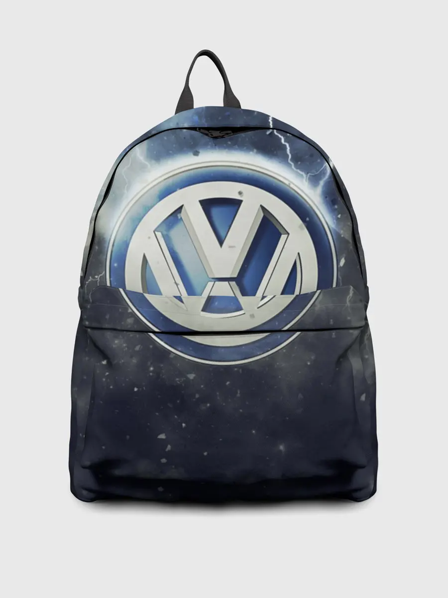 Рюкзак джинсовый / Логотип Wolksvagen