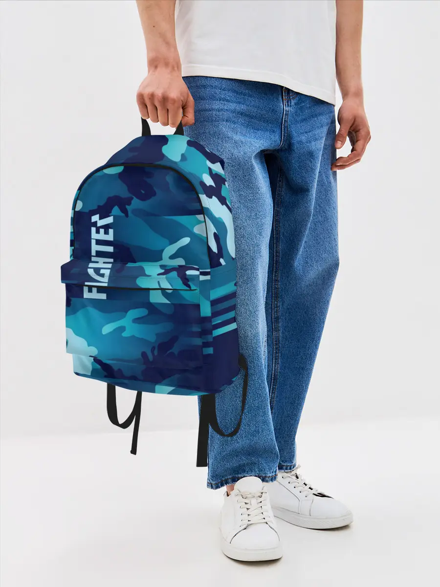 Рюкзак джинсовый / FIGHTER