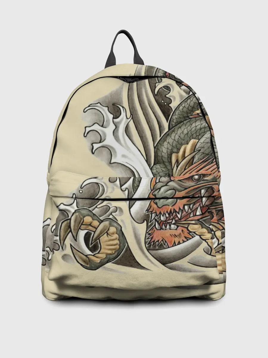 Рюкзак джинсовый / Восточный дракон