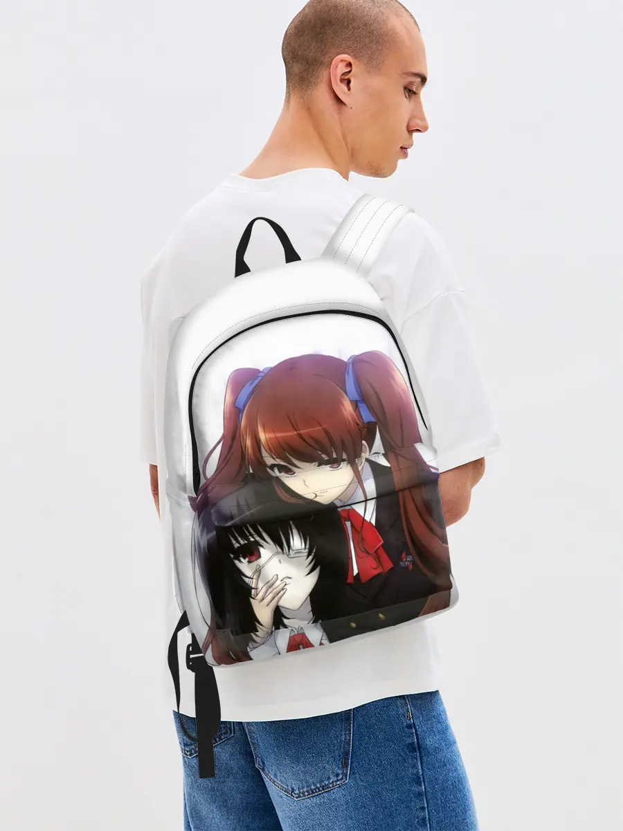 Рюкзак джинсовый / мисаки мэй и идзуми акадзава