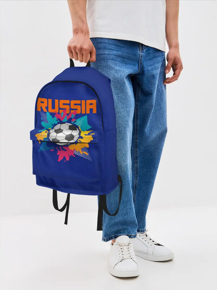 Рюкзак джинсовый / Футбол Россия