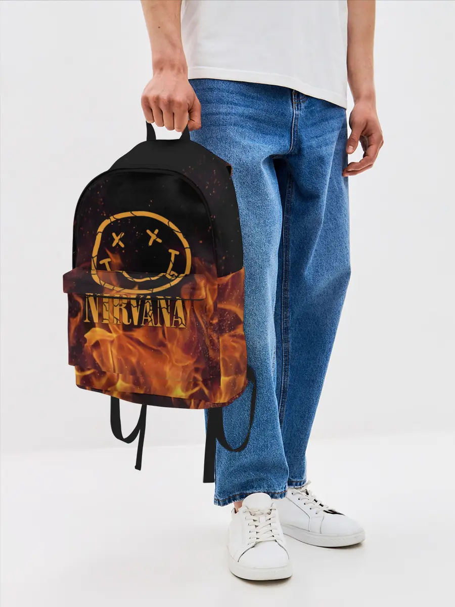 Рюкзак джинсовый / Nirvana