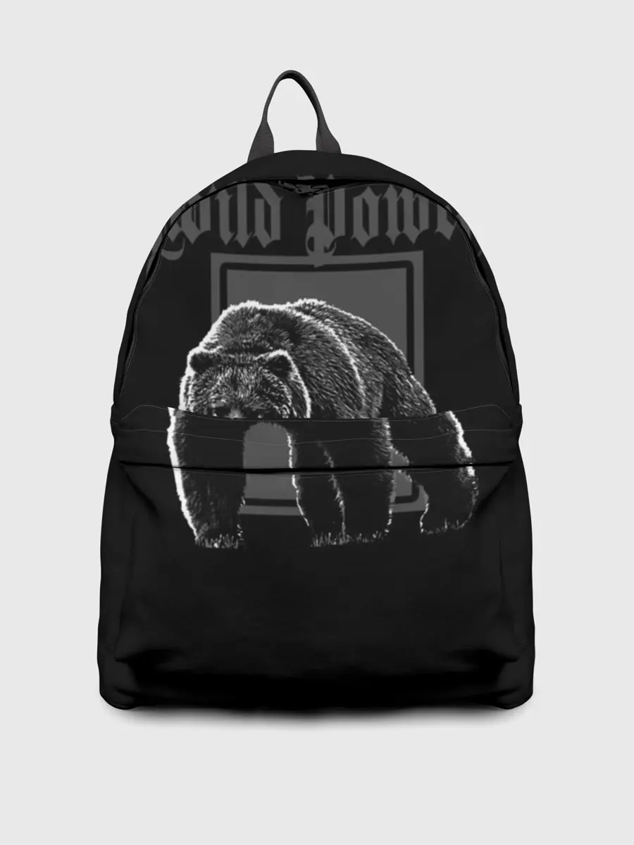 Рюкзак джинсовый / Медведь