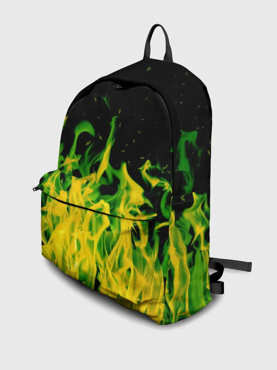 Рюкзак джинсовый / Дикий огонь