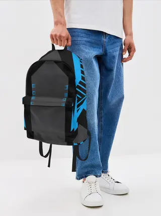 Рюкзак джинсовый / Боец