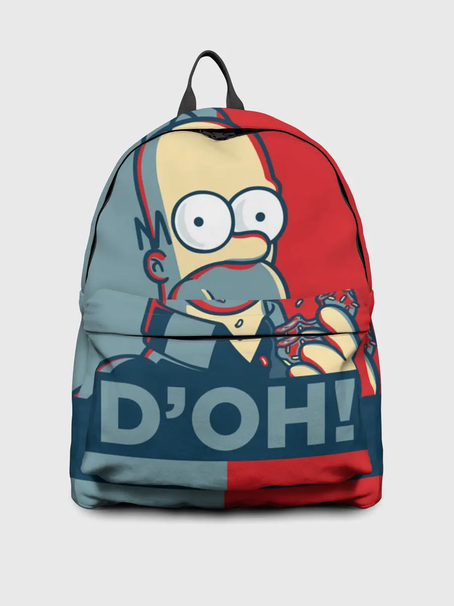Рюкзак джинсовый / Homer Simpson