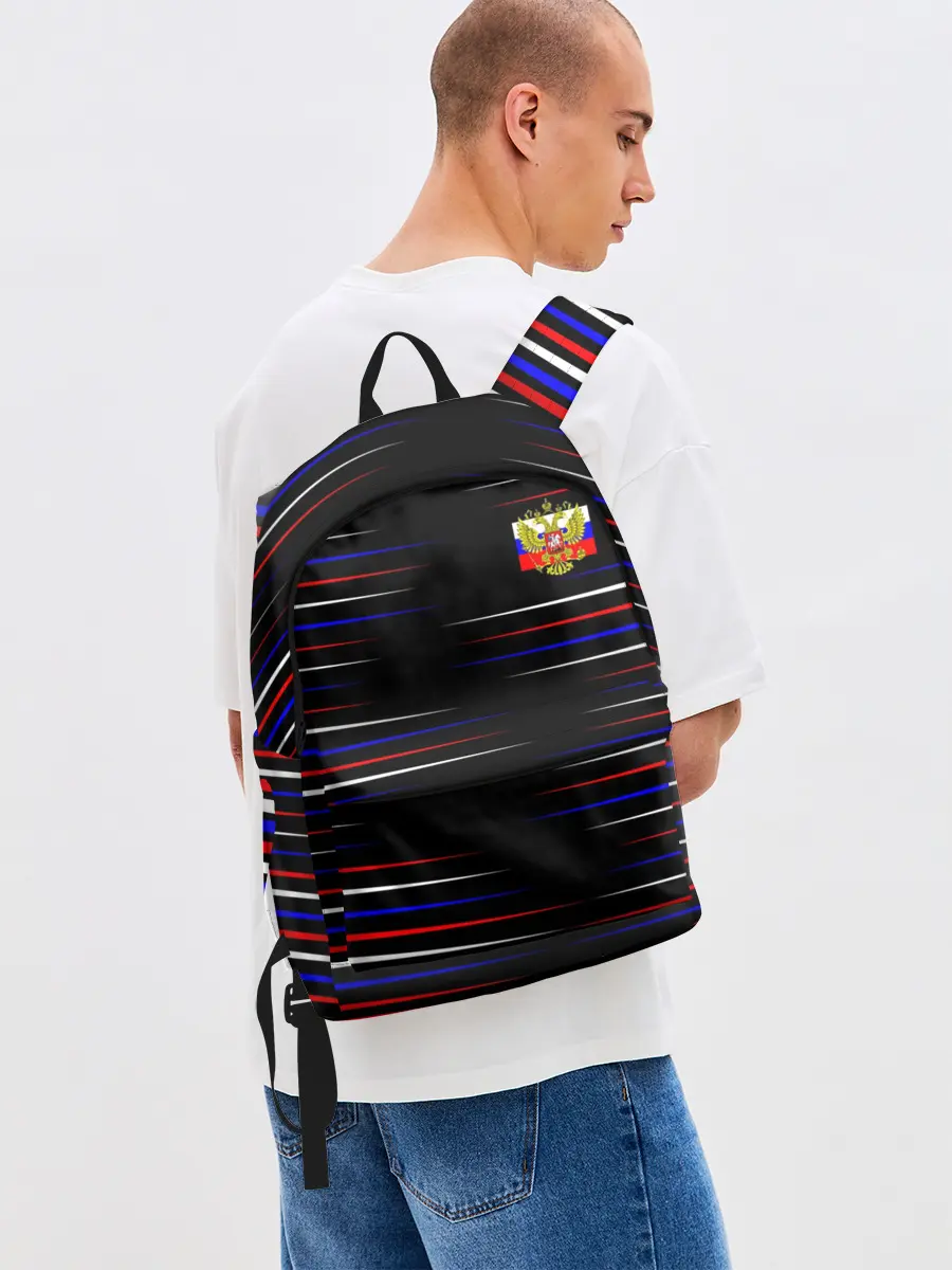 Рюкзак джинсовый / RUSSIA.