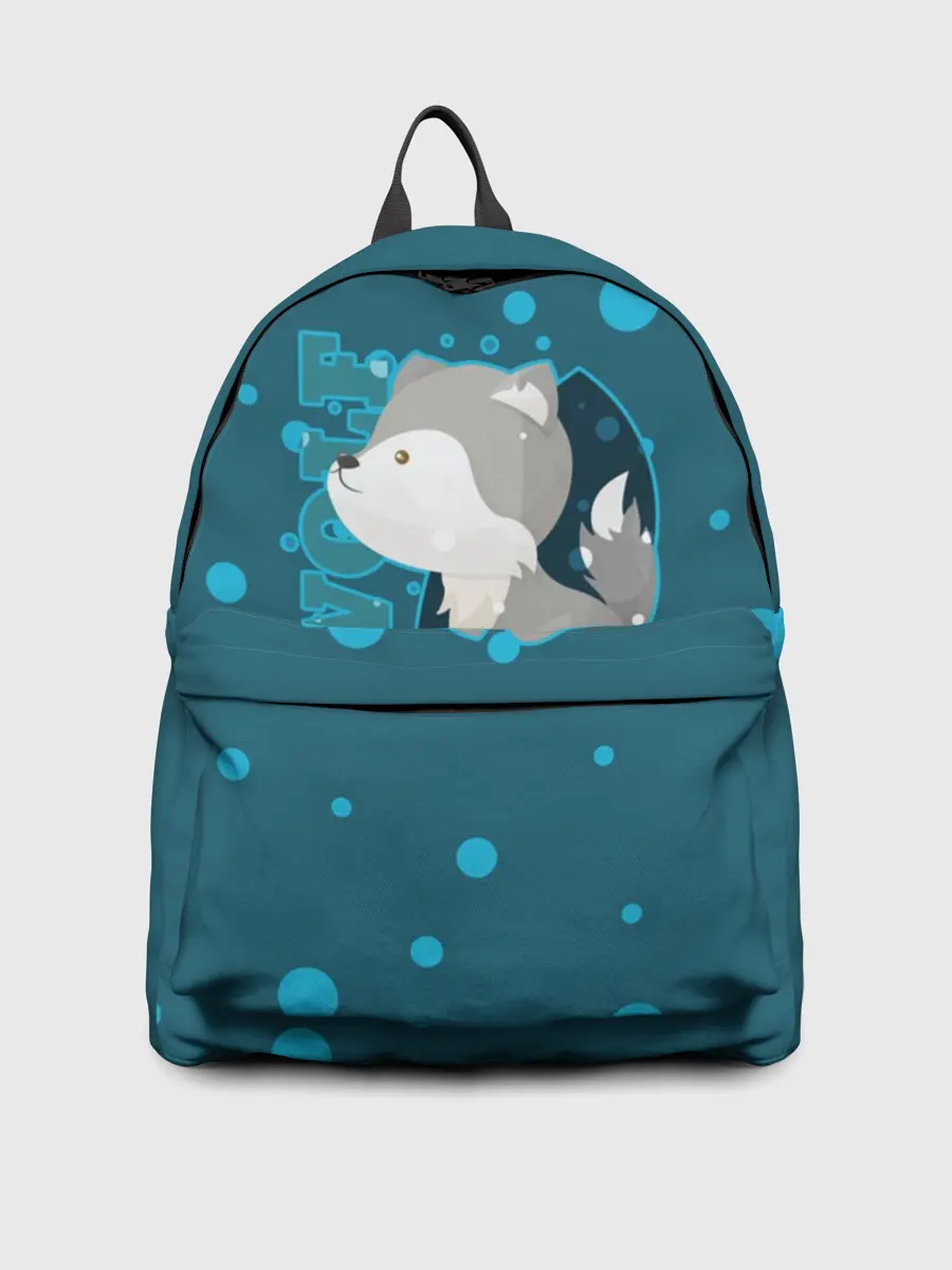 Рюкзак джинсовый / Wolf