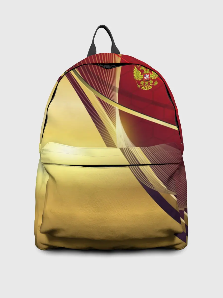 Рюкзак джинсовый / RUSSIA SPORT: Red and Gold.