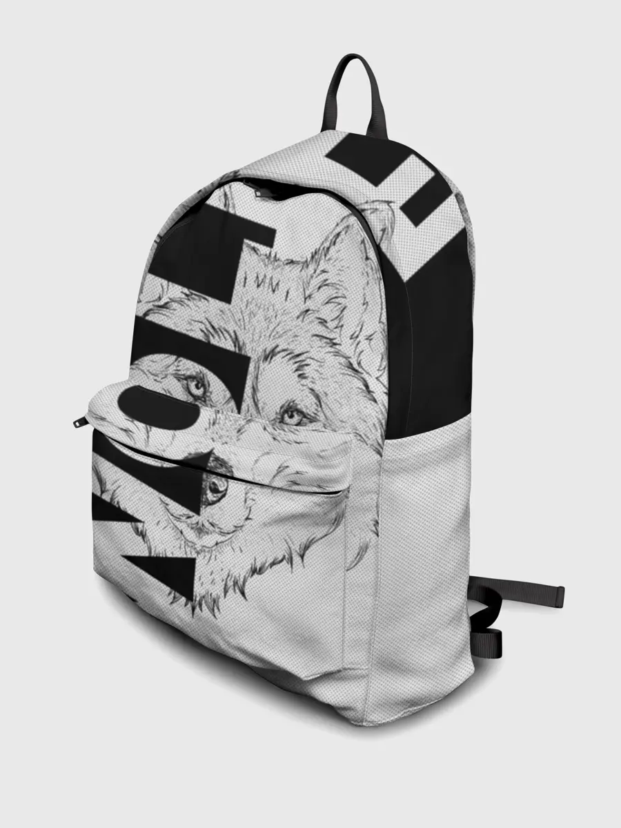 Рюкзак джинсовый / Wolf