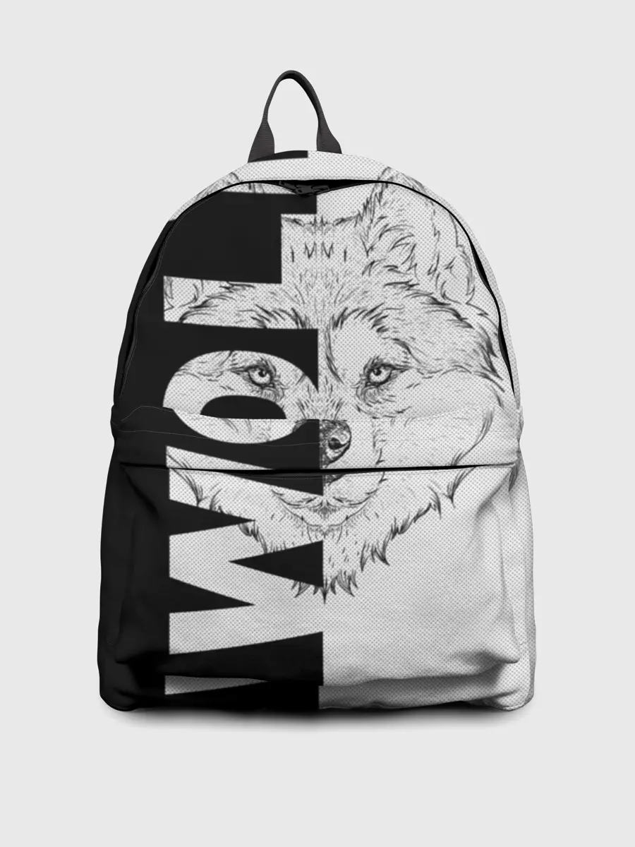 Рюкзак джинсовый / Wolf
