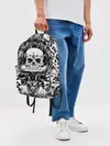 Рюкзак джинсовый / Grunge Skull