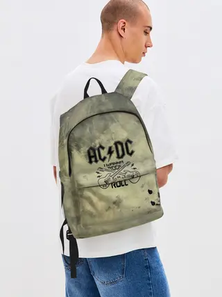 Рюкзак джинсовый / AC DC