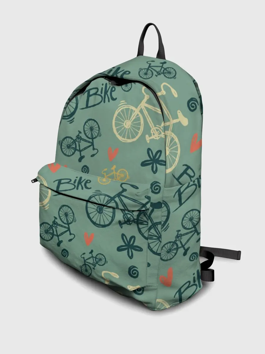 Рюкзак джинсовый / Велосипед Текстура