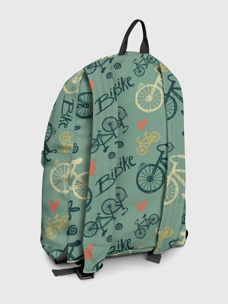 Рюкзак джинсовый / Велосипед Текстура