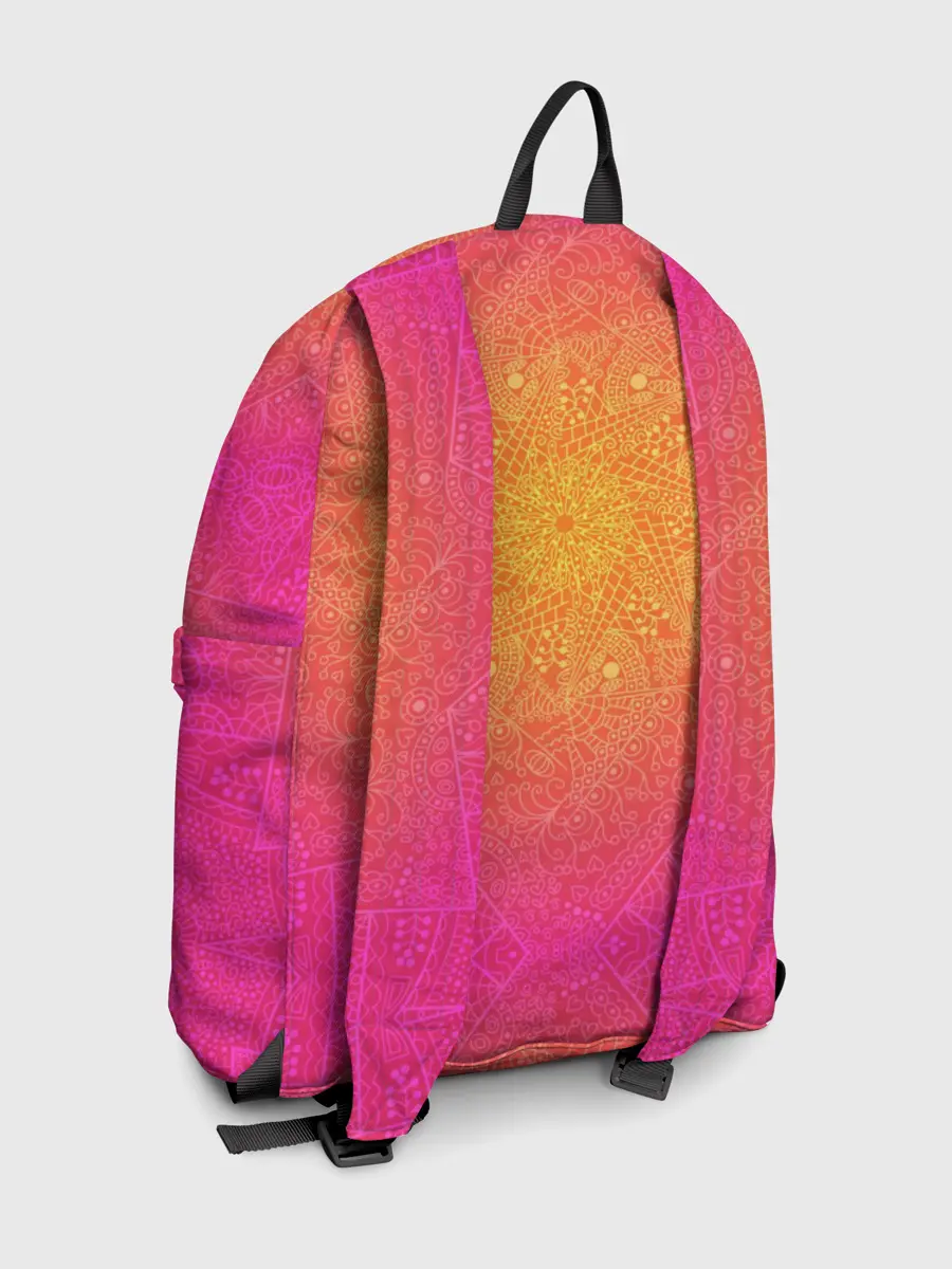 Рюкзак джинсовый / Солнечная мандала