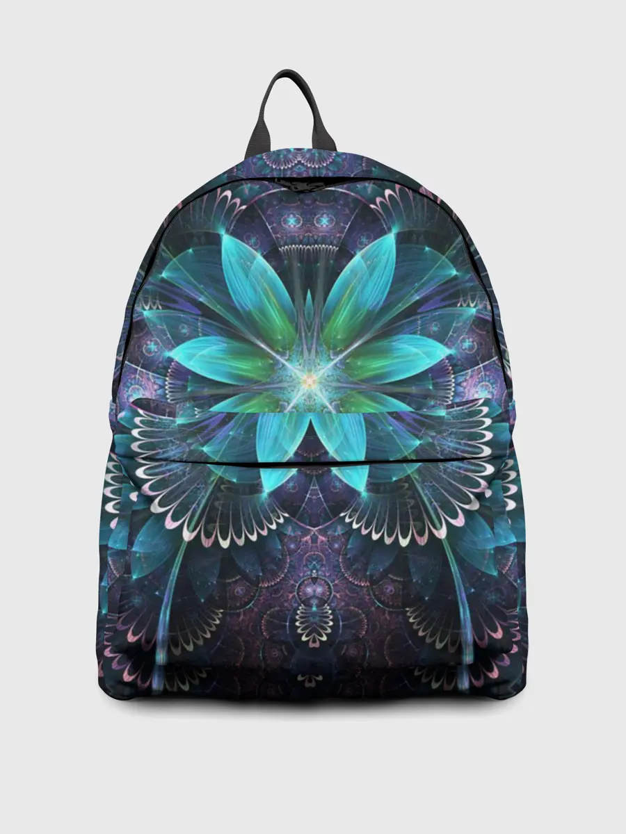 Рюкзак джинсовый / Астральная мандала