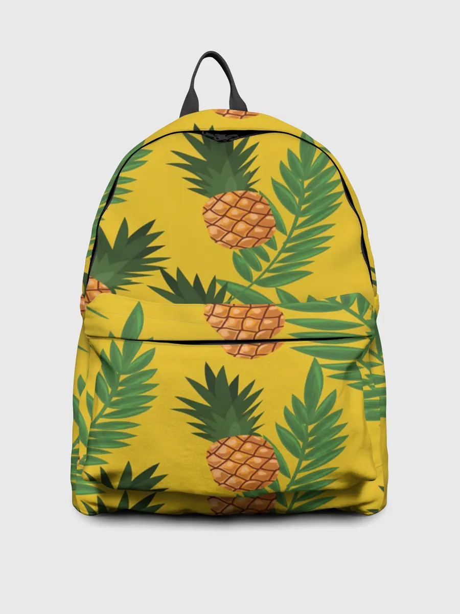 Рюкзак джинсовый / Ананасы