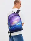 Рюкзак джинсовый / Абстракция космоса
