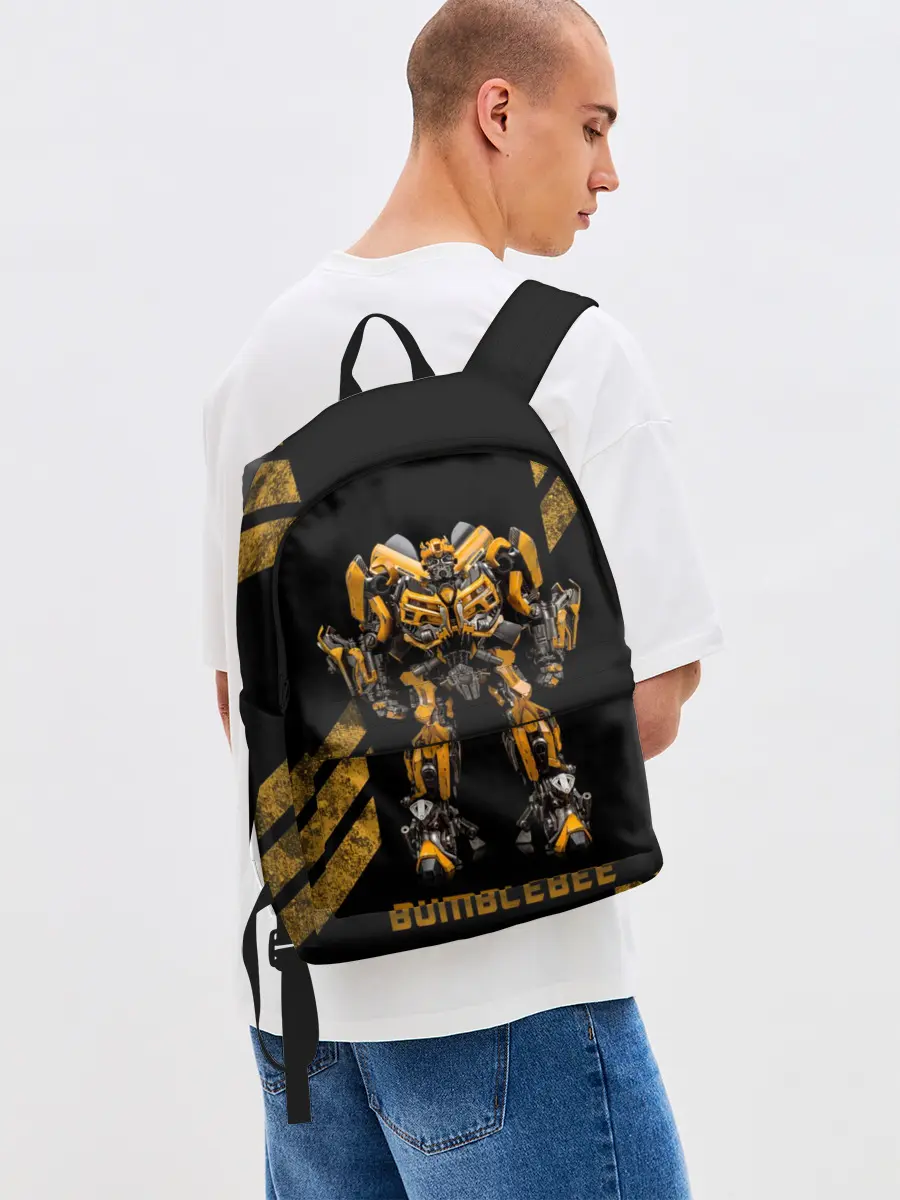 Рюкзак джинсовый / Шмель