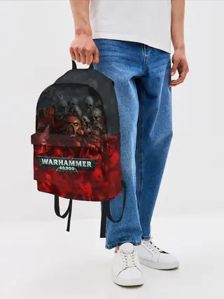 Рюкзак джинсовый / Warhammer 40000: Dawn Of War