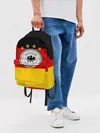Рюкзак джинсовый / Сборная Германии флаг