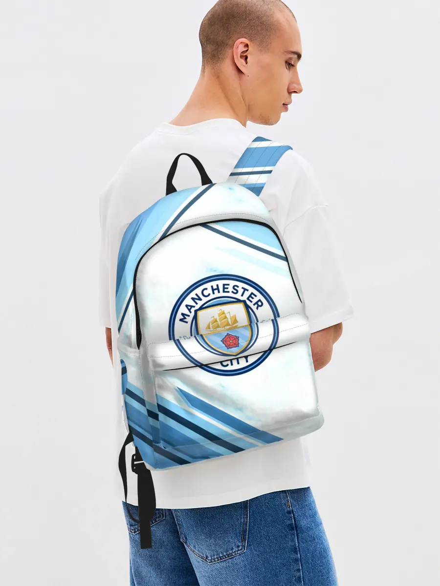Рюкзак джинсовый / Manchester city