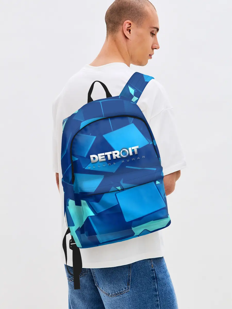 Рюкзак джинсовый / Detroit:become human