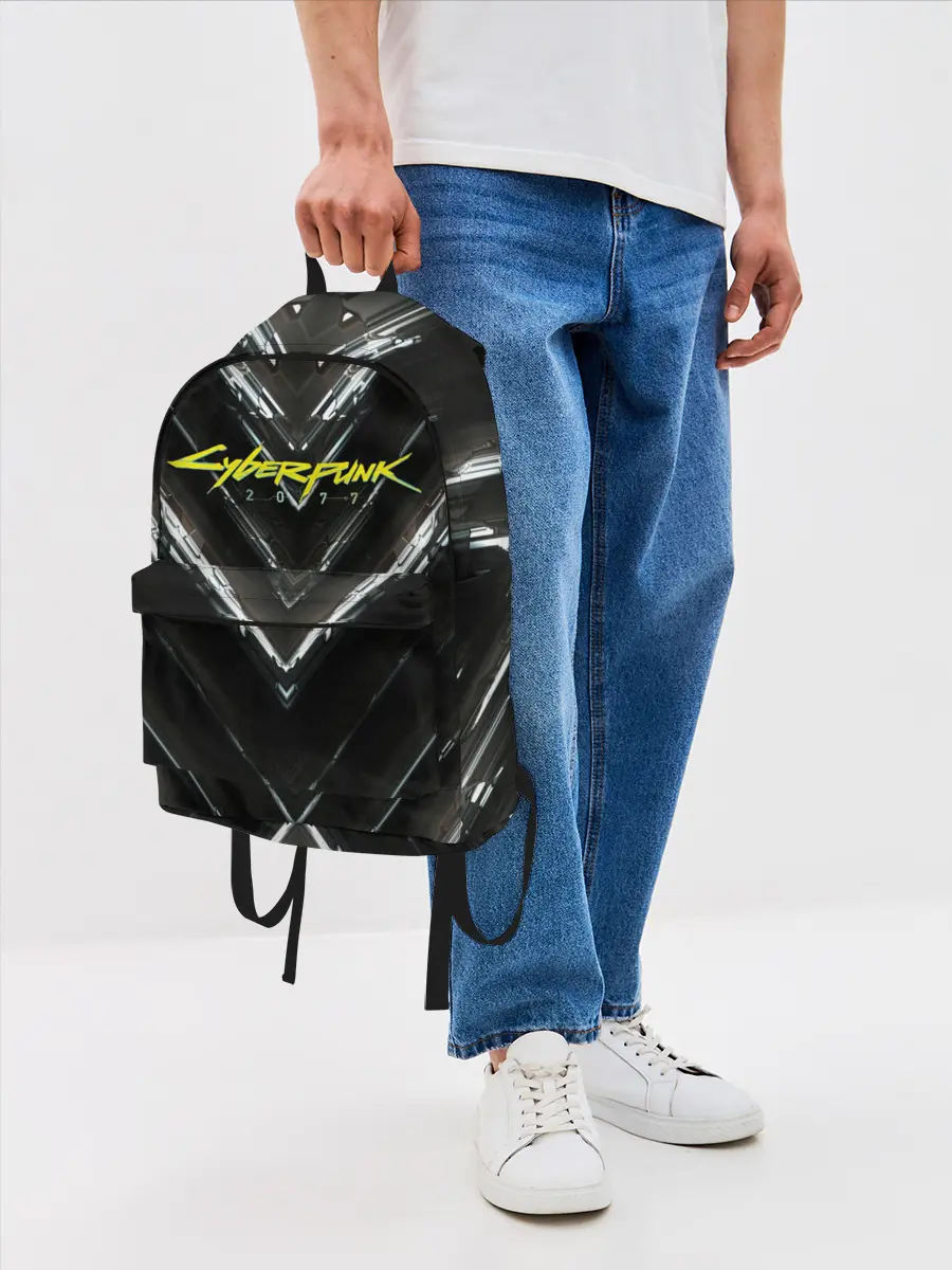 Рюкзак джинсовый / CYBERPUNK 2077