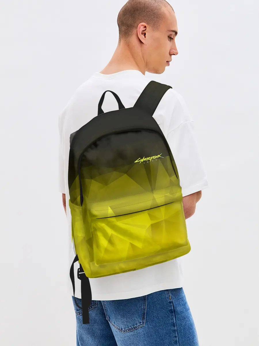 Рюкзак джинсовый / CYBERPUNK 2077 | КИБЕРПАНК 2077