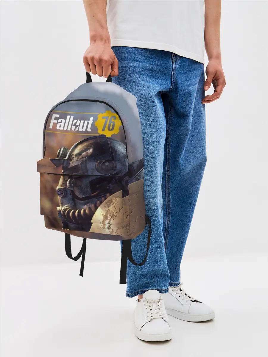 Рюкзак джинсовый / Fallout 76