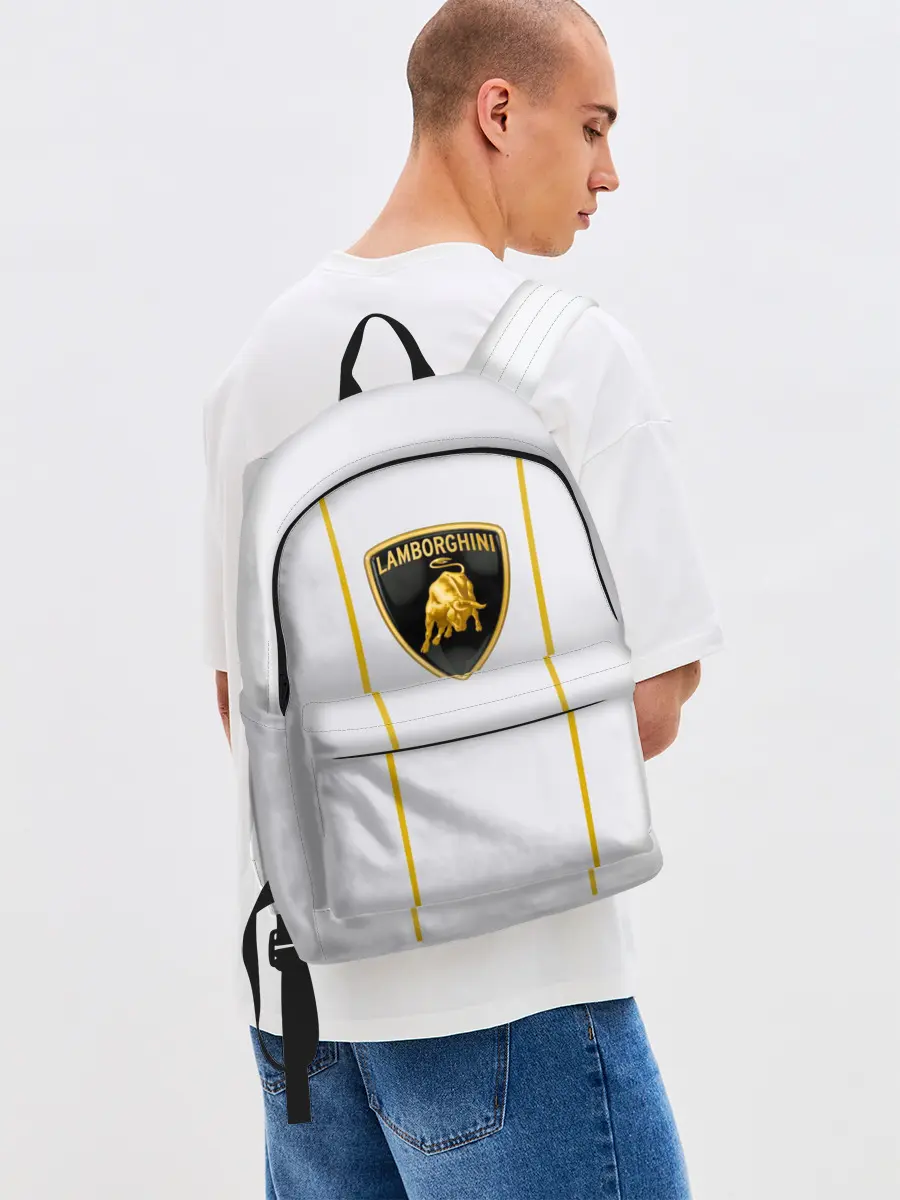 Рюкзак джинсовый / LAMBORGHINI.