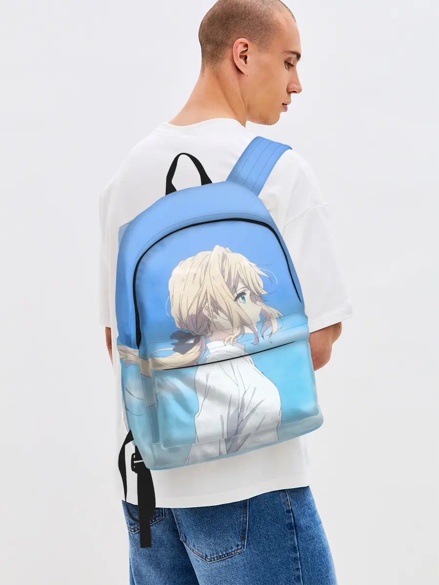 Рюкзак джинсовый / Violet Evergarden