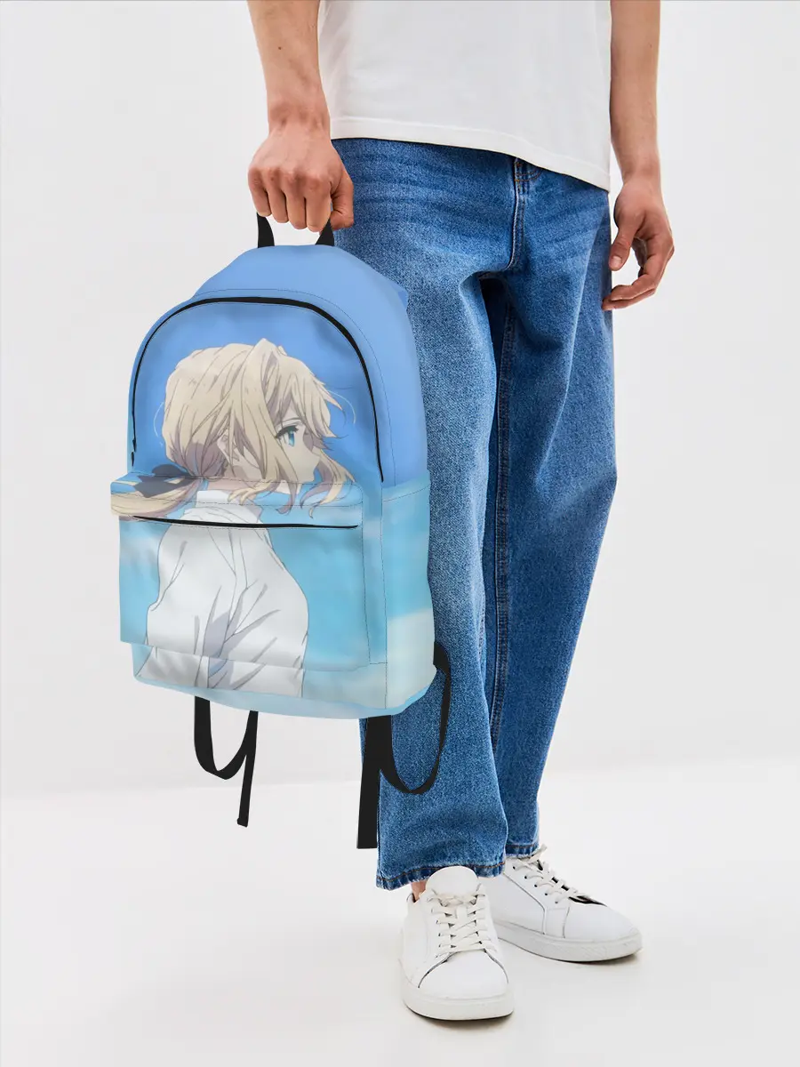 Рюкзак джинсовый / Violet Evergarden