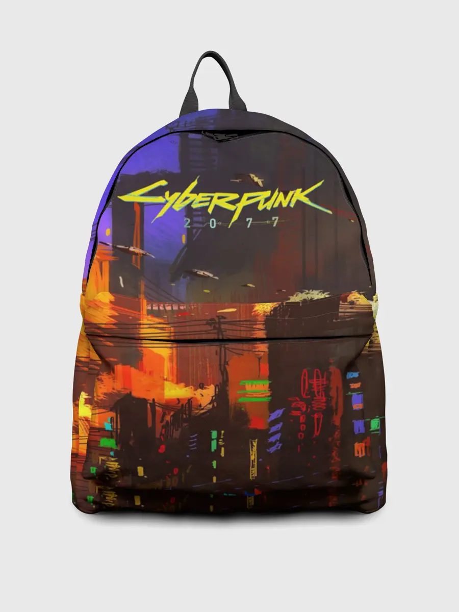 Рюкзак джинсовый / Cyber Punk 2077