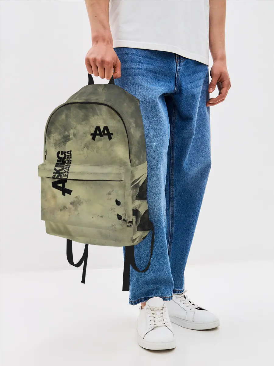 Рюкзак джинсовый / Asking Alexandria