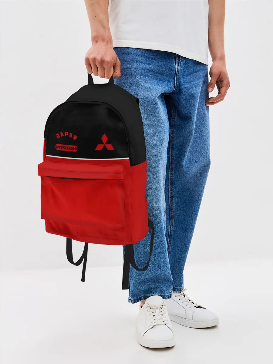 Рюкзак джинсовый / Mitsubishi