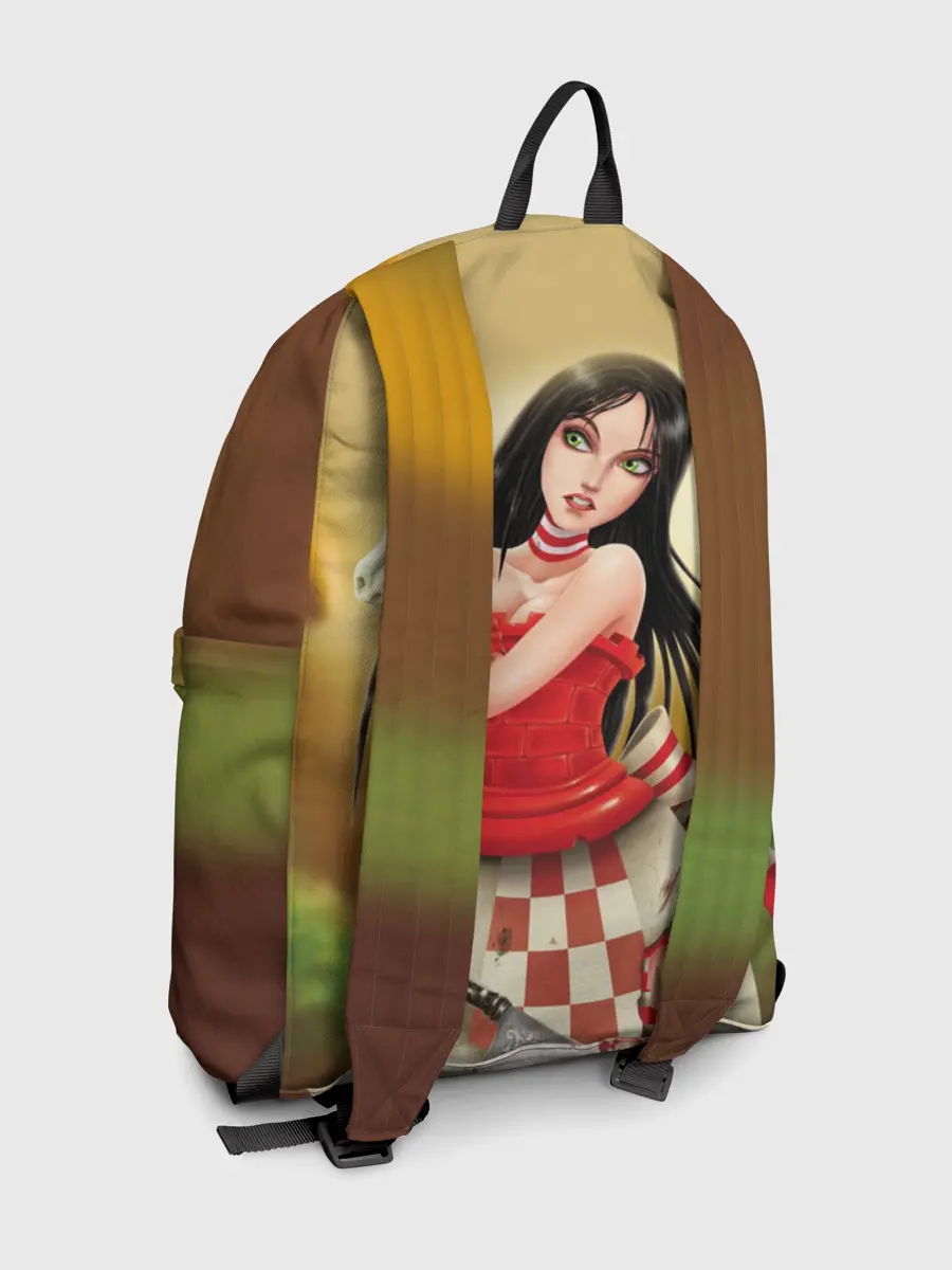 Рюкзак джинсовый / Алиса: безумие возвращается