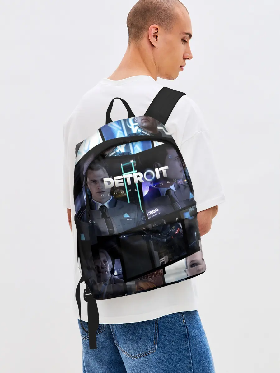 Рюкзак джинсовый / DETROIT BECOME HUMAN