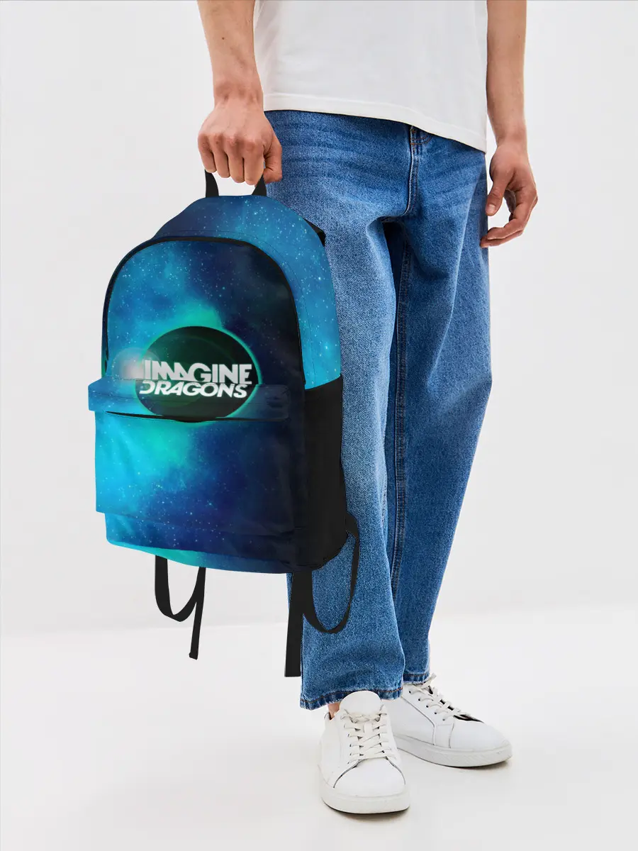 Рюкзак джинсовый / Imagine Dragons