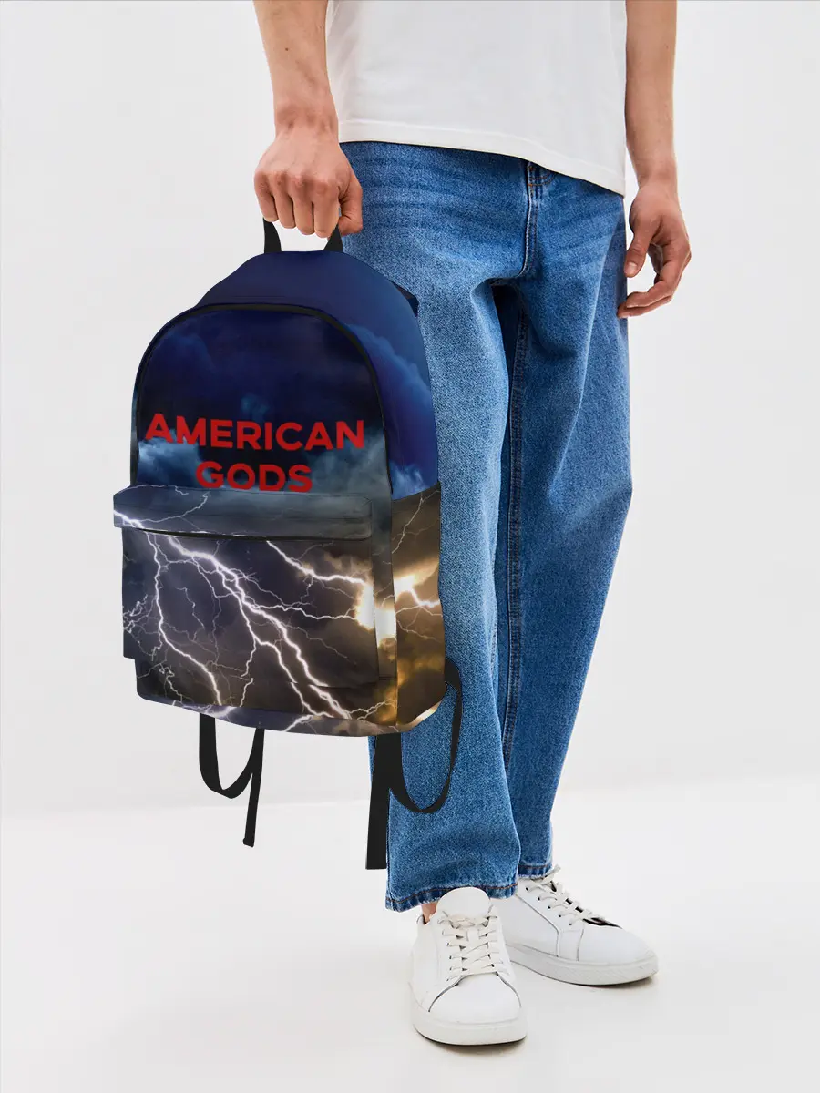 Рюкзак джинсовый / American Gods
