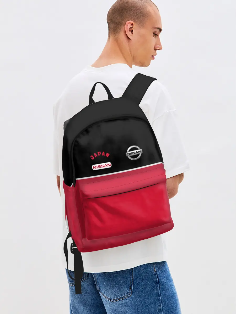 Рюкзак джинсовый / Nissan