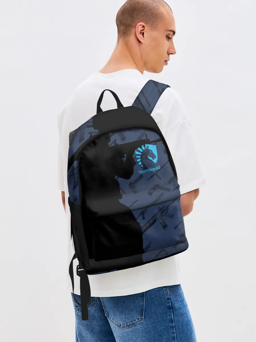 Рюкзак джинсовый / TEAM LIQUID E-SPORT CS GO