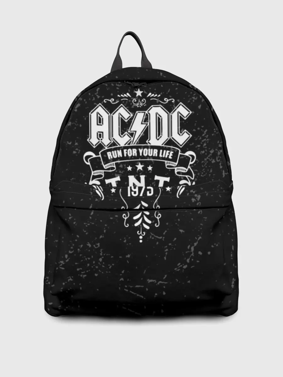 Рюкзак джинсовый / AC/DC run for your life