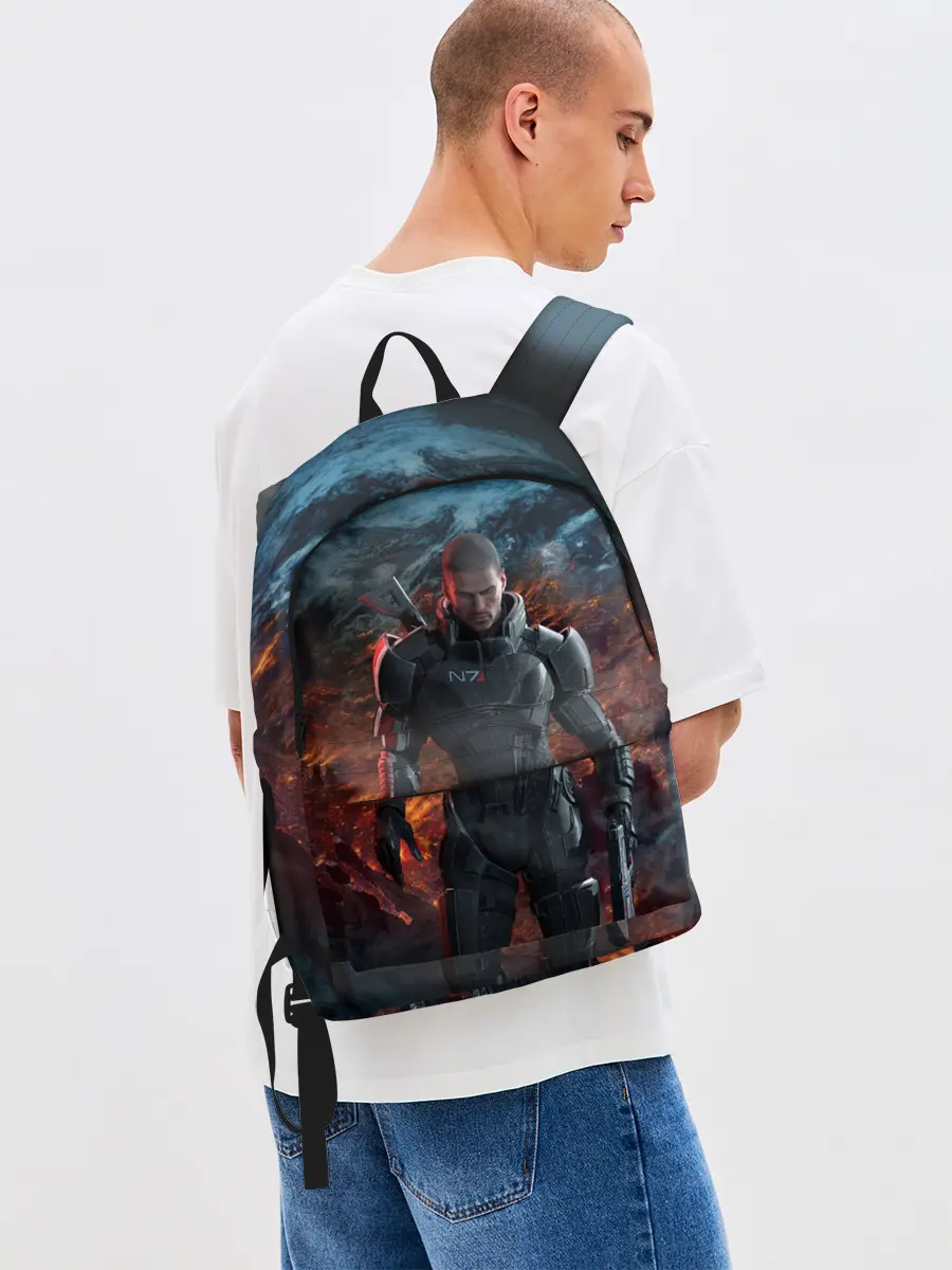 Рюкзак джинсовый / Mass Effect 3