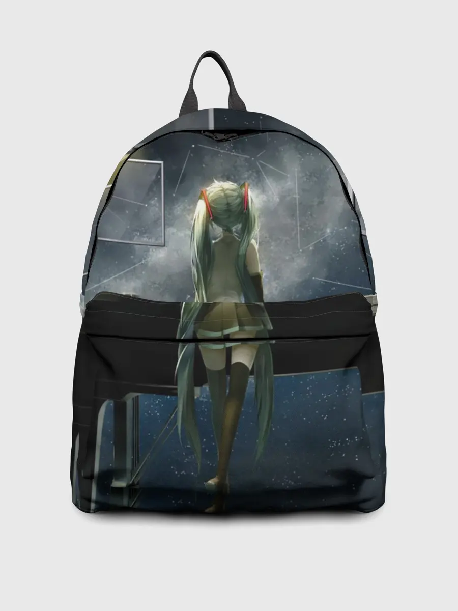 Рюкзак джинсовый / Singer Miko Hatsune