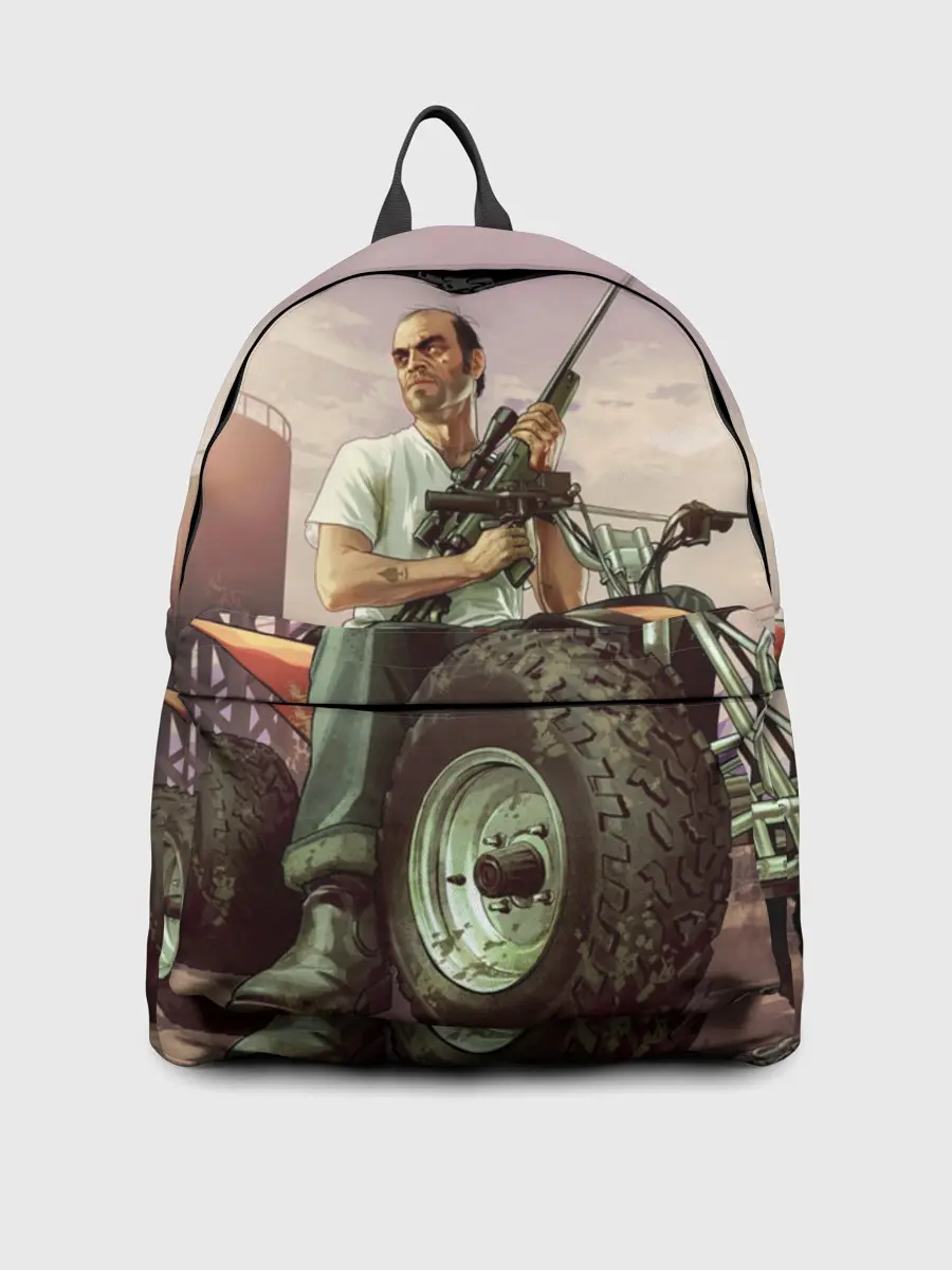 Рюкзак джинсовый / Grand Theft Auto