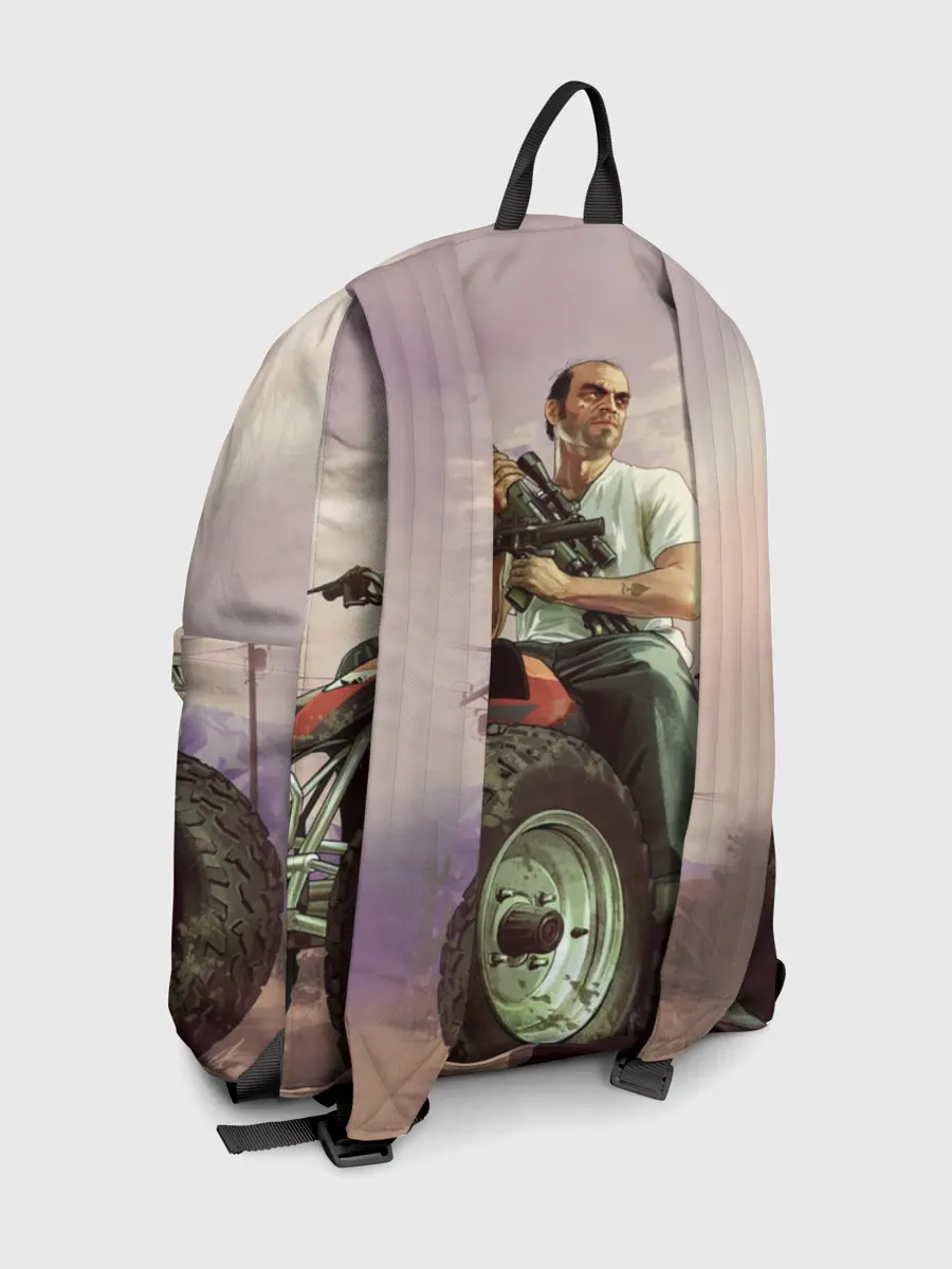 Рюкзак джинсовый / Grand Theft Auto