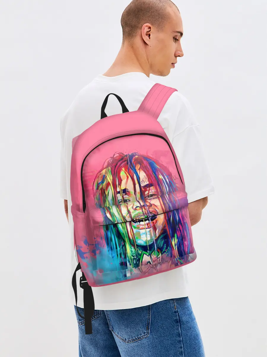 Рюкзак джинсовый / PINK 69