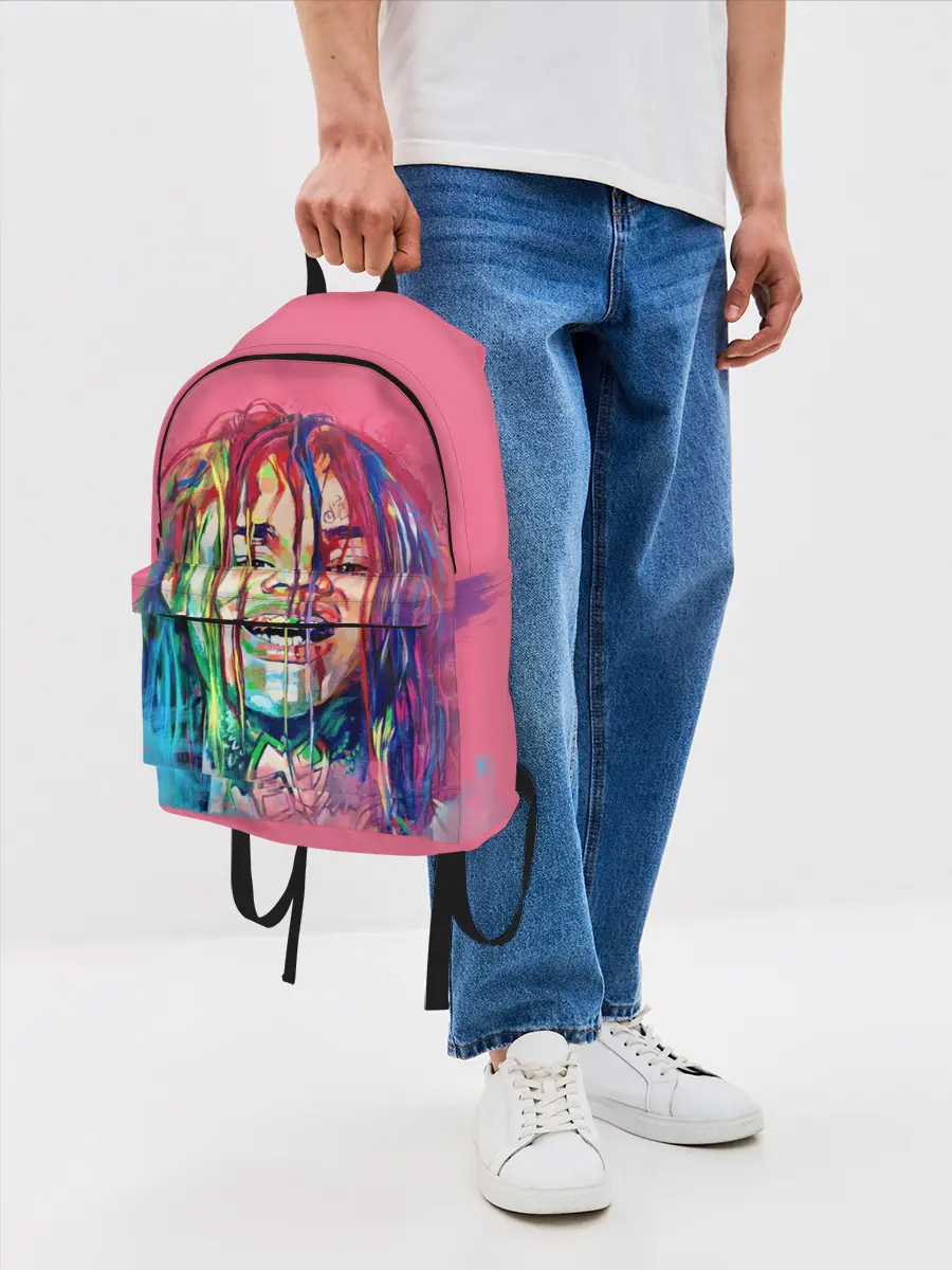 Рюкзак джинсовый / PINK 69